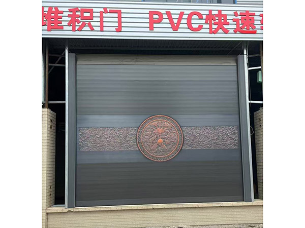 豪华双层雕花铝合金卷闸门